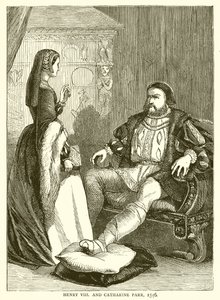 Henrik VIII és Catharine Parr, 1546 alkotó: English School