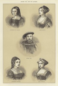 VIII. Henrik és királynői alkotó: English School
