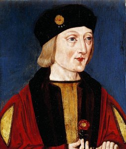 VII. Henrik (uralkodott 1485-1509) az angol iskola szerint alkotó: English School
