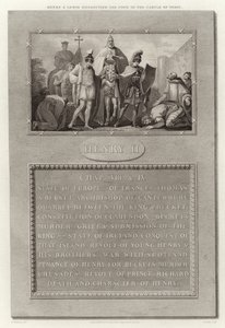 Henry és Lewis vezényli a pápát Torci kastélyába alkotó: English School