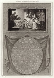 Harmadik Henrik válaszol a prelátusoknak alkotó: English School