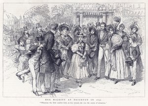 Őfelsége Brightonban 1832-ben alkotó: English School