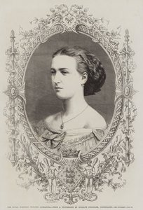 Ő Királyi Fensége Alexandra hercegnő (metszet) alkotó: English School
