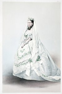 Ő Királyi Fensége Alexandra Caroline dán hercegnő, VII. Edward és Dán Alexandra házasságának emlékműve, pub. 1864 alkotó: English School