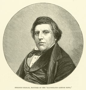 Herbert Ingram, az Illustrated London News alapítója (metszet) alkotó: English School