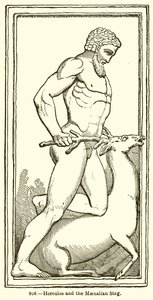 Herkules és a maenaliai szarvas alkotó: English School