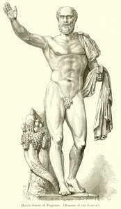 Pupienus hősi szobra. (Louvre Múzeum) alkotó: English School