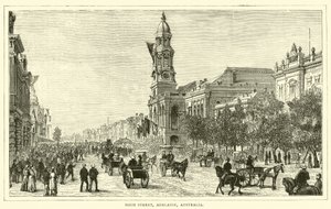 High Street, Adelaide, Ausztrália alkotó: English School