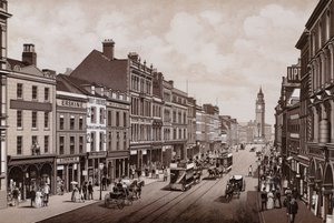 High Street, Belfast (litho) alkotó: English School