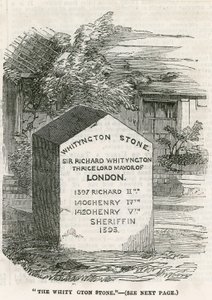 Highgate Hill, Whittington Stone alkotó: English School