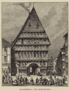 Hildesheim, Old Gate-House (metszet) alkotó: English School