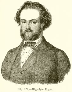 Hippolyte Roger alkotó: English School