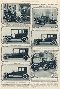 Őfelsége motorjai: King George vs Cars 1899-1935, a The Illustrated London News, 1935. május 4. alkotó: English School
