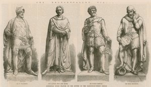 Történelmi kőszobrok alkotó: English School