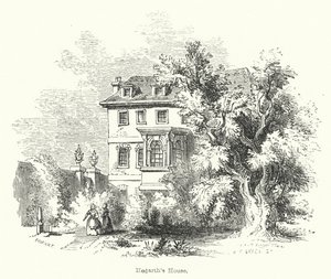 Hogarth háza (metszet) alkotó: English School