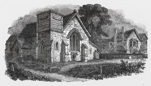 Hogston templom (metszet) alkotó: English School