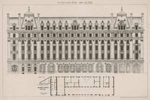 Holborn Viaduct Hotel, London alkotó: English School