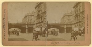 Holborn Viadukt; fénykép alkotó: English School