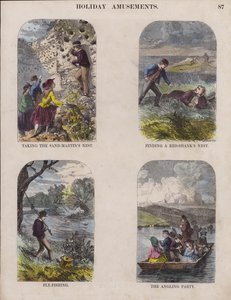 Ünnepi mulatságok (színes metszet) alkotó: English School