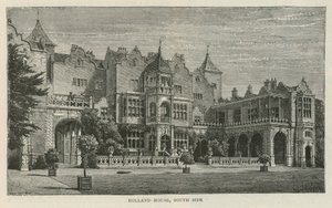 Holland ház, déli oldal alkotó: English School