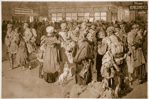 Otthon szabadságon: Az árok-speciális londoni végállomás megérkezése után, 1914-1919 alkotó: English School