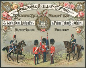 Tisztelt Tüzér Társaság, Ezredbál, 1885. március 4 alkotó: English School