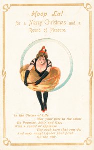 Hoop La, Weihnachtskarte
