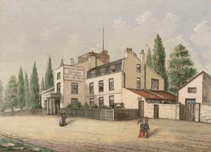 Hornsey Wood House Tavern, London alkotó: English School