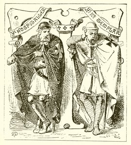 Hospitaller és Templar alkotó: English School
