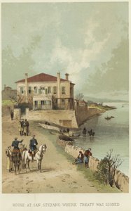 Ház San Stefanóban, ahol aláírták a szerződést alkotó: English School