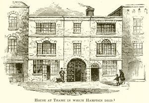 Thame-i ház, amelyben Hampden meghalt