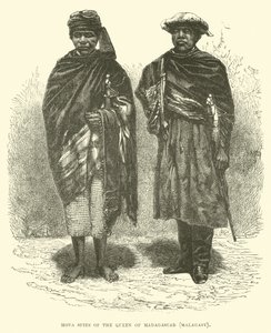 Hova kémei Madagaszkár királynőjének, Madagaszkárnak alkotó: English School