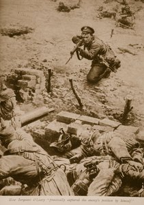 Hogyan foglalta el O Leary őrmester gyakorlatilag egyedül az ellenség pozícióját, 1914-1919 alkotó: English School