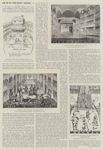 Hogyan öltöztették a régi színészek Shakspere-t (metszet) alkotó: English School