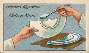 Hogyan javítsuk meg a törött porcelánt (chromolitho) alkotó: English School