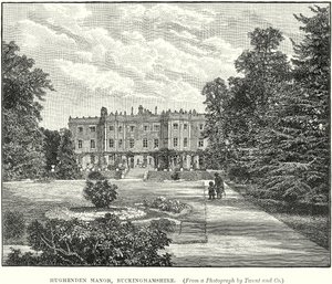 Hughenden Manor, Buckinghamshire (metszet) alkotó: English School
