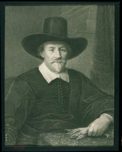 Hugo Grotius (1583-1645) az 1833-ban megjelent „Arcképgalériából” (metszet)