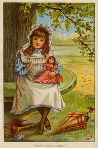 "Csitt! Dolly alszik" (színes litó) alkotó: English School