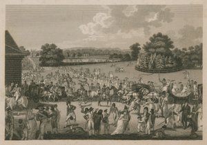 Hyde Park, London alkotó: English School