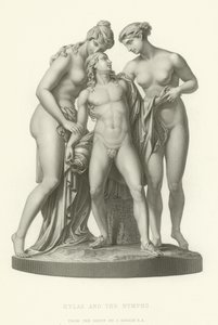 Hylas és a nimfák alkotó: English School