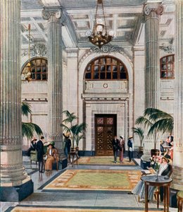 Hypostyle Hall a New Midland Adelphi Hotelben, Liverpool alkotó: English School