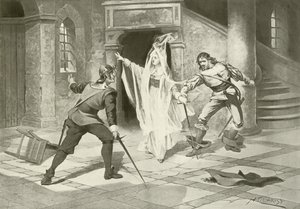 I puritani, I. felvonás v. jelenet (mélynyomás) alkotó: English School