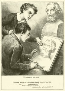 "Semmi vagyok, ha nem kritikus" (metszet) alkotó: English School