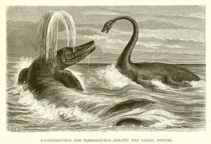 Ichthyosaurus és Plesiosaurus, Oolitikus és Liász rendszer alkotó: English School