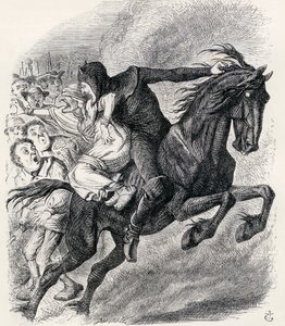 Illusztráció J. Tenniel után a "The Nurse