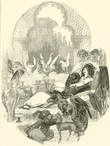 Illusztráció Don Juanhoz (metszet) alkotó: English School