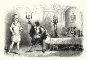 Illusztráció Mozart Don Giovanni című operájához (metszet) alkotó: English School