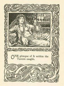Illusztráció: Omar Khayyam Rubaiyat (litho) alkotó: English School