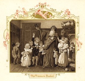 Illusztráció a Mikulás eljöveteléhez alkotó: English School