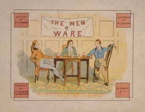 Illusztráció a The Men of Ware, 1880 körül (színes litográfia) alkotó: English School